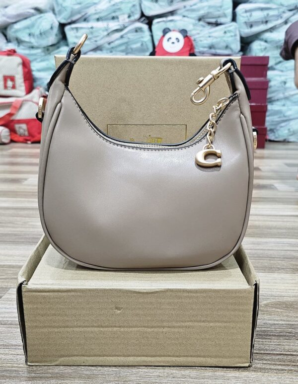 Elegant Mini Shoulder Bag (Beige)